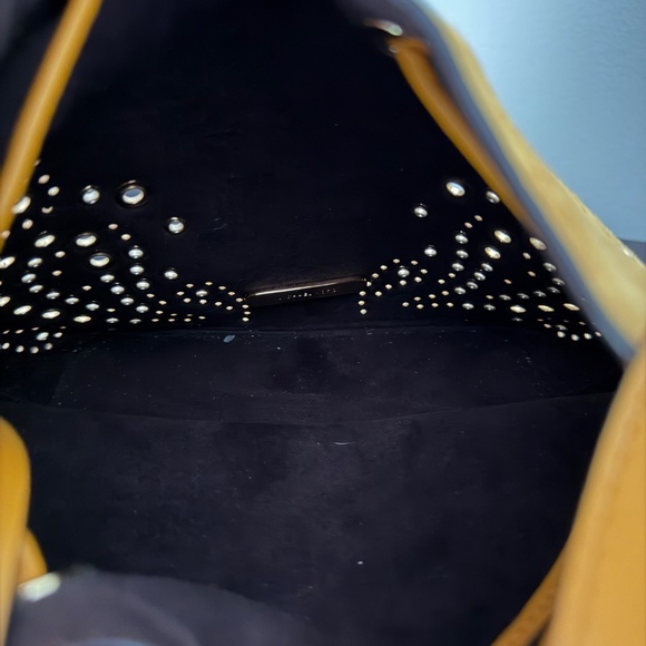 Michael Kors Cary Marigold SM Bucket Bag Leather Suede - Picture 16 of 16